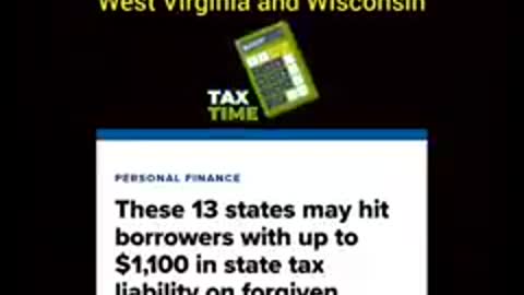13 States start to tax the student subsidiaries to pay off student loans