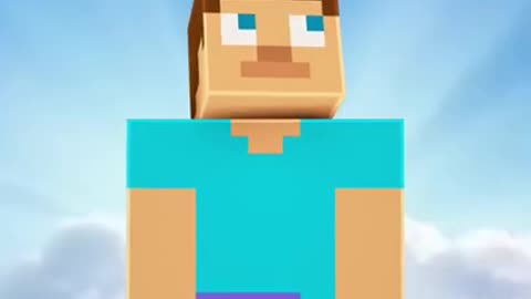 Minecraft Steve goes to heaven!