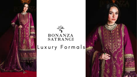 Bonanza Satrangi Unstitched Collection 2024