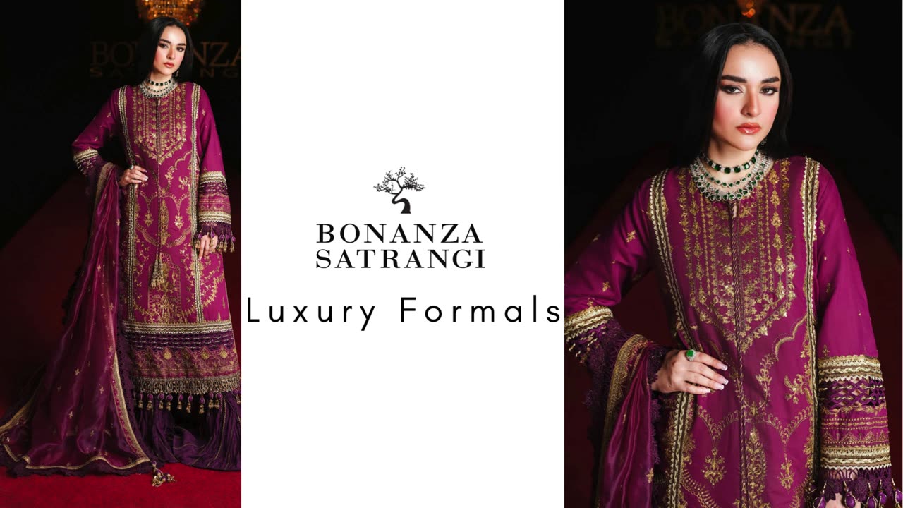 Bonanza Satrangi Unstitched Collection 2024