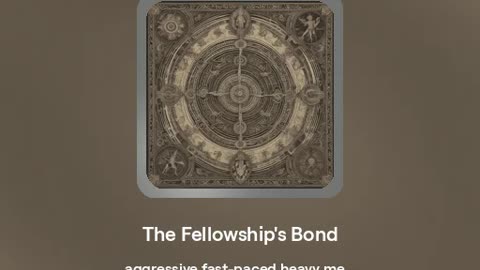 The Fellowship's Bond version 1