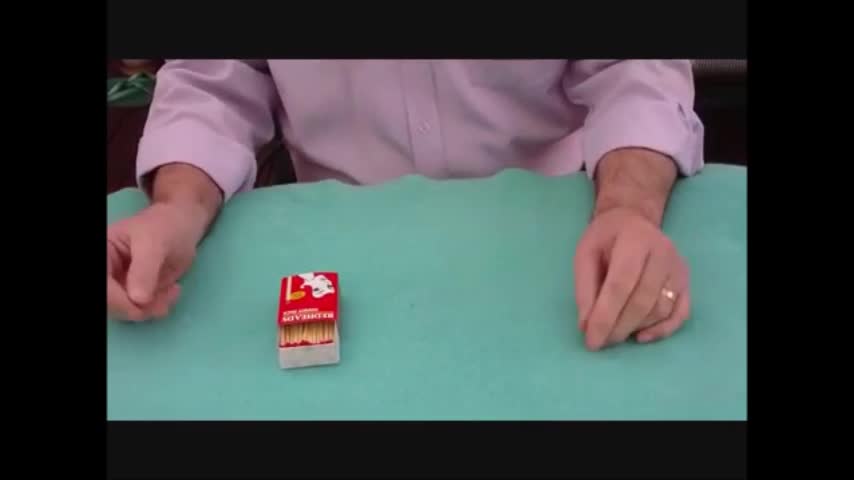 A Coin Magically Appears Inside An Empty Matchbox