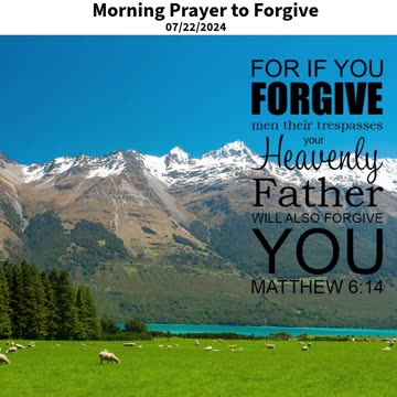 Morning Prayer to Forgive #youtubeshorts #grace #jesus #mercy #faith #fyp #blessed #love #joy #trust