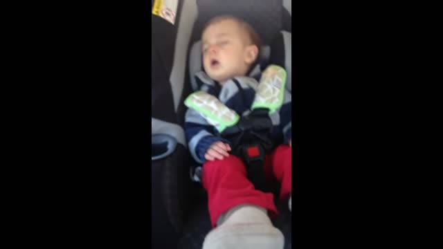 A Baby Lying Down Singing Funny Wonderful Watch 2021