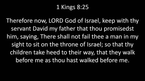 KJV Bible 1st Kings Chapter 8