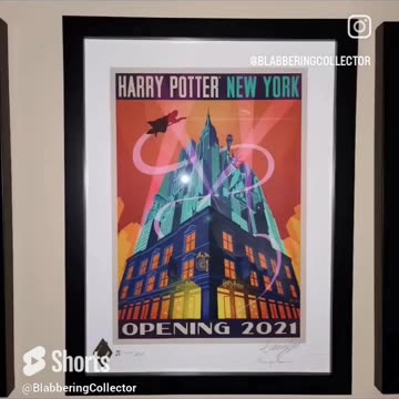 My Harry Potter MinaLima Print Collection #harrypotter #wizardingworld #minalima