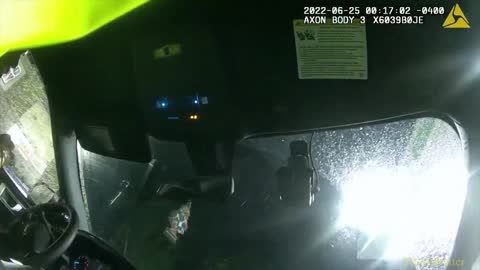 Lieutenant helps deliver a baby during an escort to the hospital