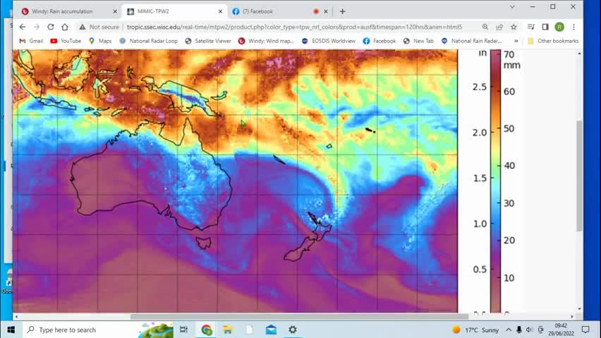 QLD AND SYDNEY & MUCH OF NSW AU TO BE CATASTROPHICALLY FLOODED AGAIN.