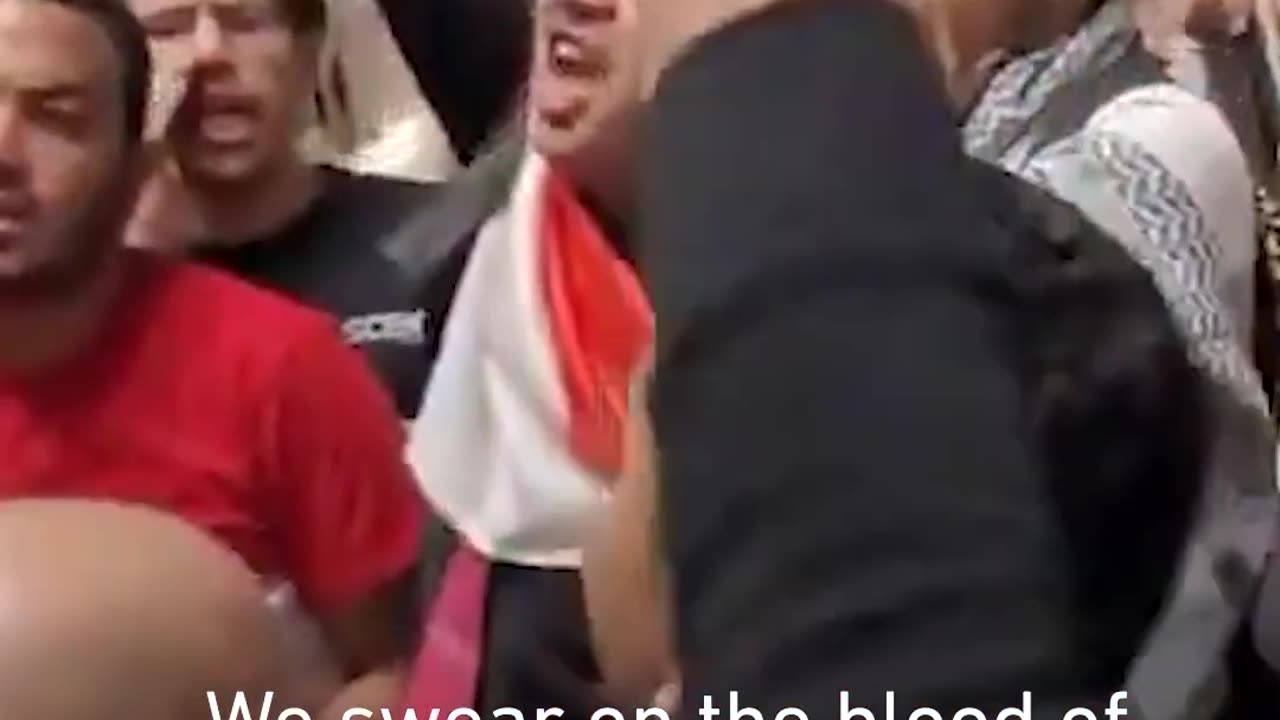‘They raped the women at the hospital’: Egyptian protesters chant for Gaza