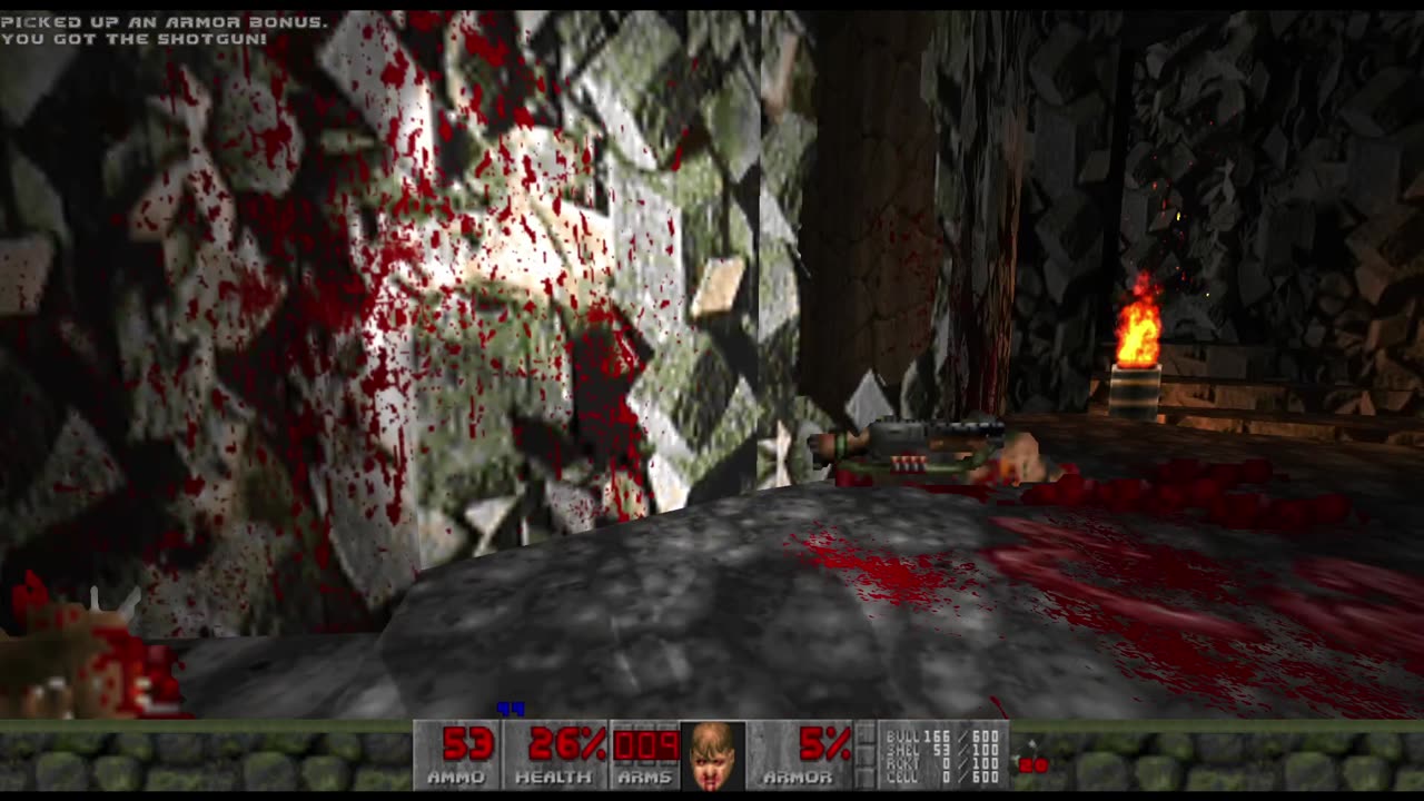 Brutal Final Doom - TNT: Evilution - Ultra Violence - Quarry (Level 24) - 100% Completion