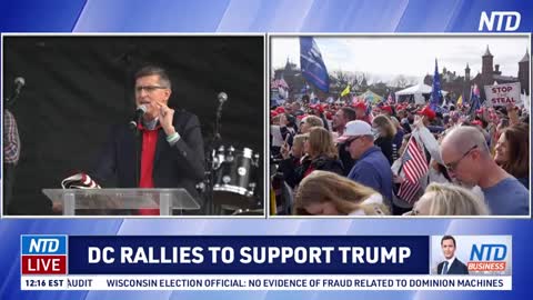 Gen. Flynn speaks at pro-Trump rallies- ‘We cannot accept what we are going through as right’ - NTD