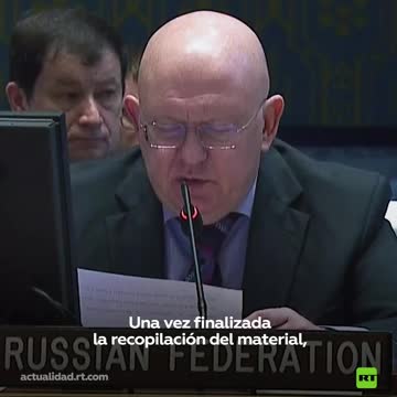 "Presenteremo le prove sul programma biomilitare degli Stati Uniti in Ucraina una volta completata la sua raccolta". ha detto il rappresentante permanente russo presso le Nazioni Unite Vasili Nebenzia.