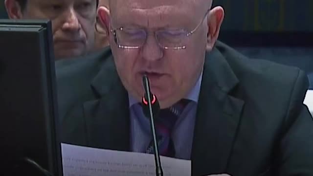 "Presenteremo le prove sul programma biomilitare degli Stati Uniti in Ucraina una volta completata la sua raccolta". ha detto il rappresentante permanente russo presso le Nazioni Unite Vasili Nebenzia.