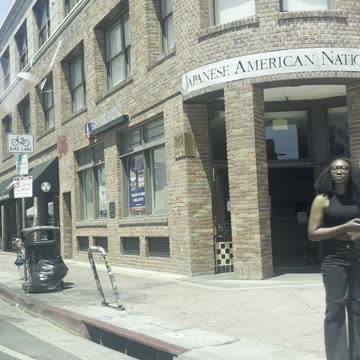 Passing through LITTLE TOKYO in Downtown LA! #shorts