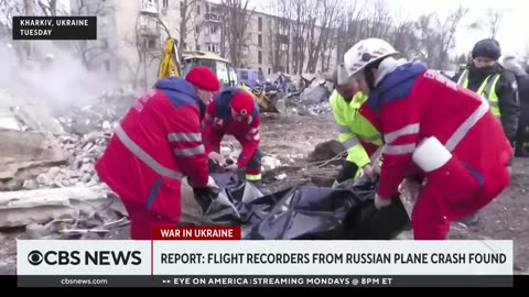 Russian Plane Shot Down Kills 65 Ukrainian POWs