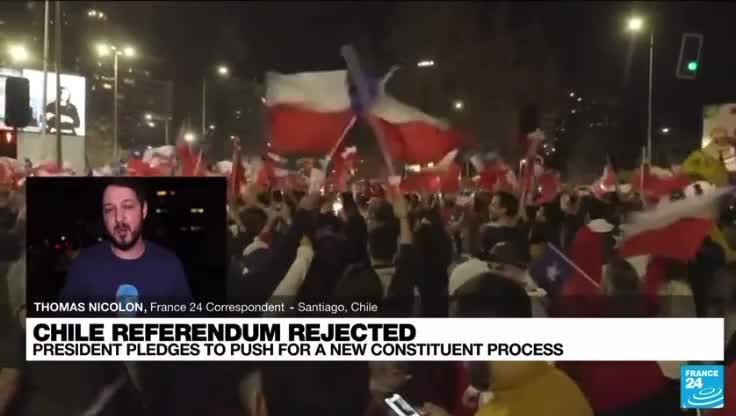 Chile Referendum was rejected! Check the voter rolls!