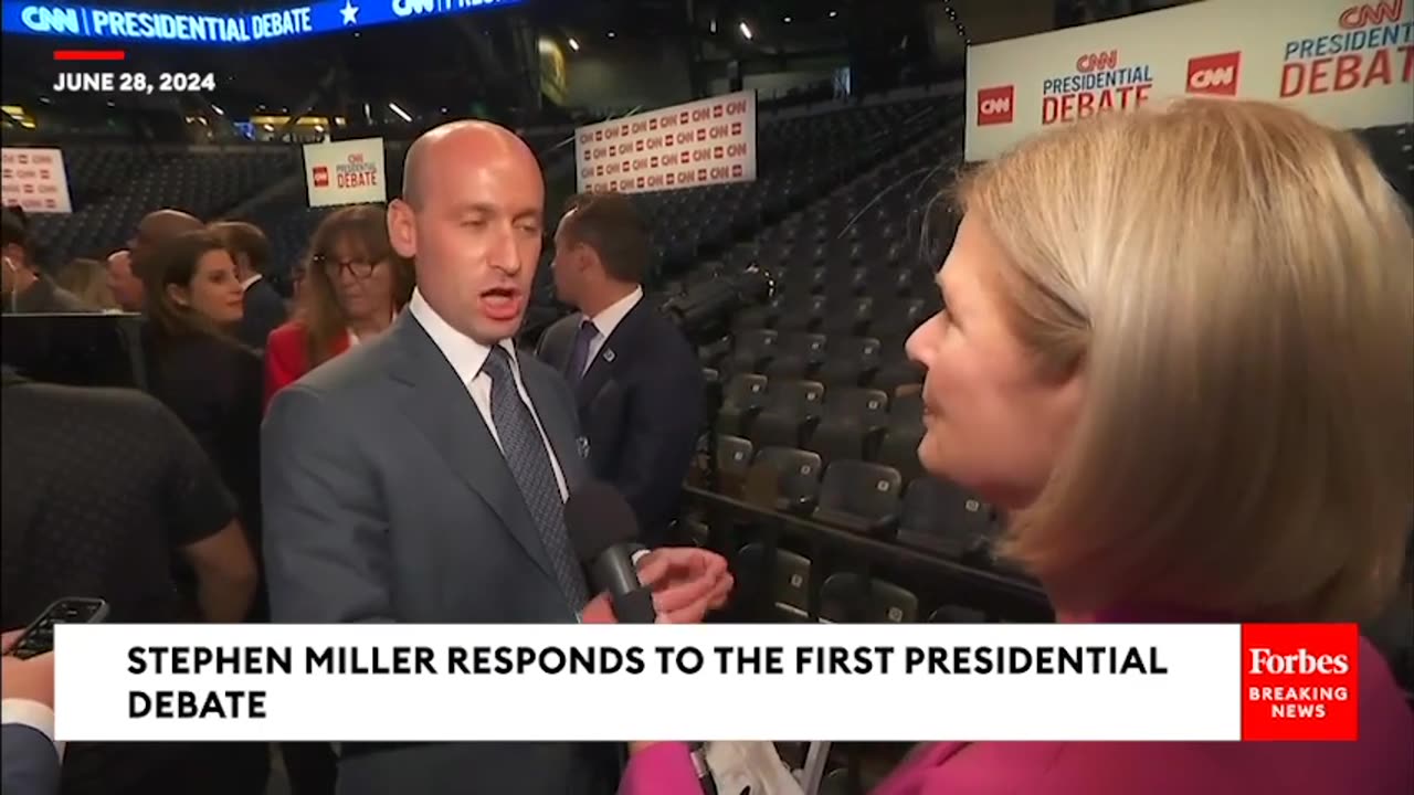 Stephen Miller- Biden Was 'Intimidated' By Trump At Presidential Debate