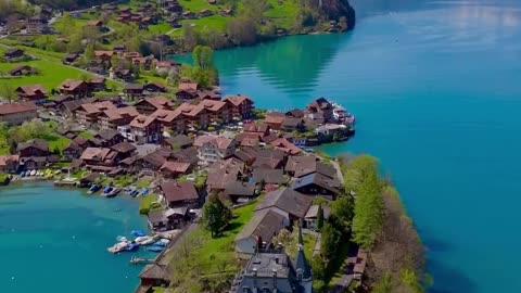 Lake Brienz is one of the cleanest lakes in Switzerland