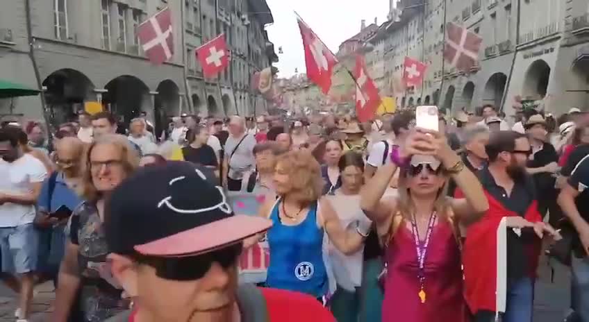 SWITZERLAND Anti Pharma-Fascism protests!