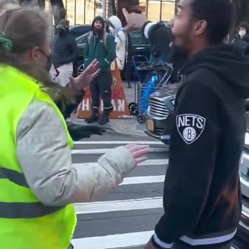 Angry Dad Shows How To Get Through Pro-Hamas Protesters Blocking The Street