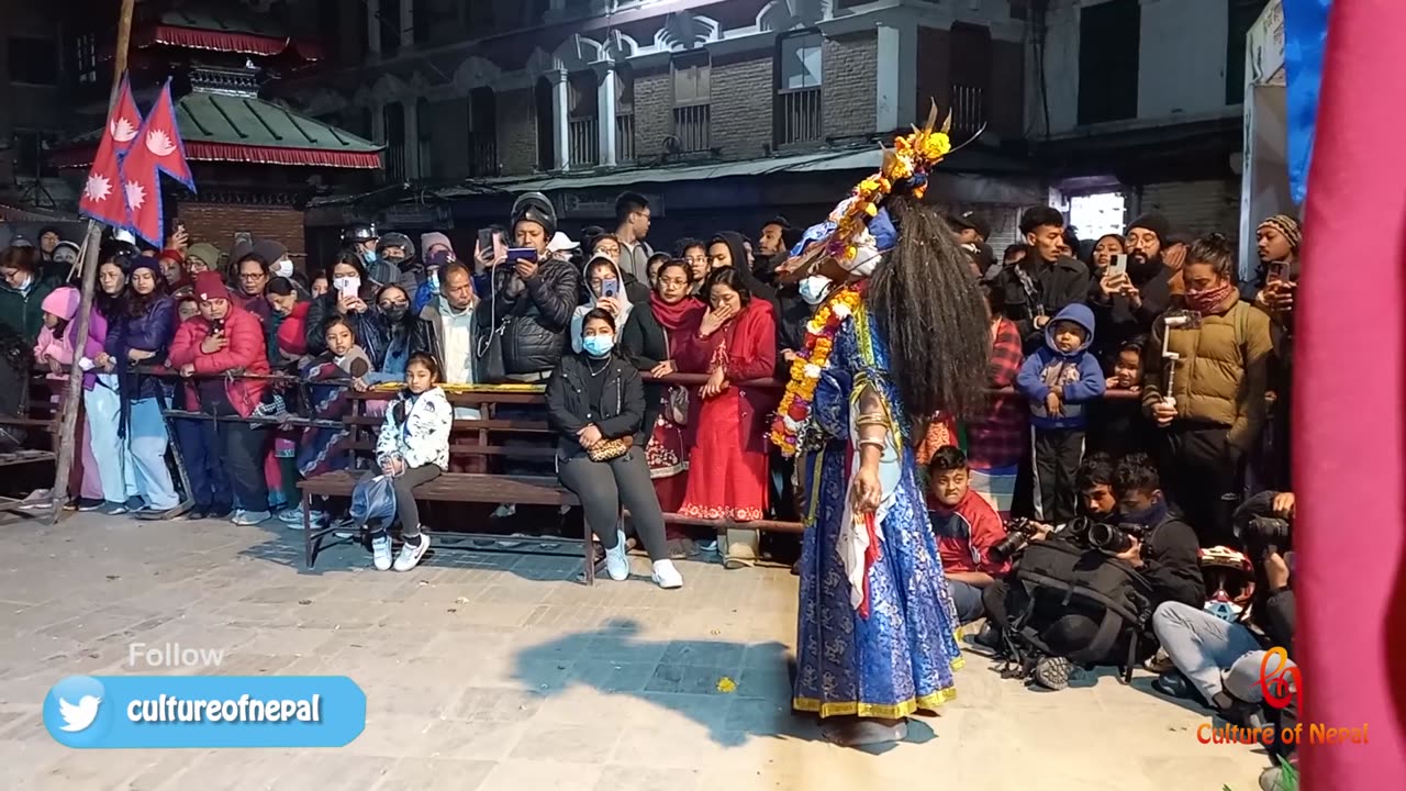 Pachali Bhairav Nach, Gathu Pyakha, Pachali Bhairav 12 Barsa Jatra, Makhan, Kathmandu, 2080