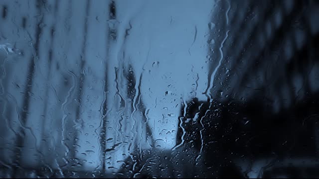 Thunderstorm from inside a car 💤💤💤