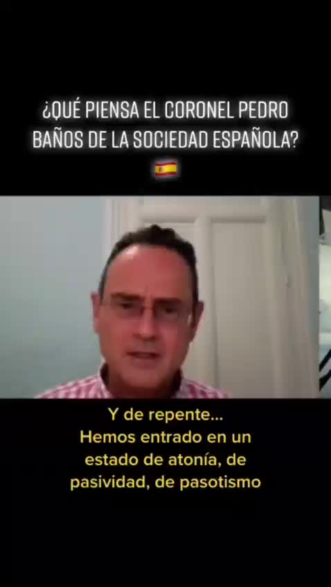 CORONEL PEDRO BAÑOS ESTÁ SORPRENDIDO AL VER AL PUEBLO SUMISO