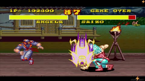 Power Instinct Angela Playthrough