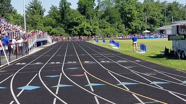 2021 KY Middle School Championship Girls 100m Dash Heats 2 and 3