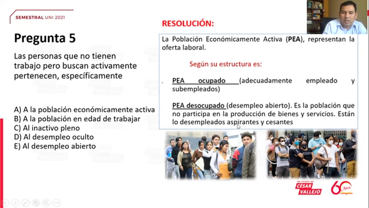 SEMESTRAL VALLEJO 2021 | Semana 05 | Economía S2