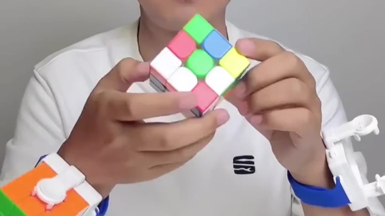 Not your regular boring Rubik's cube video.