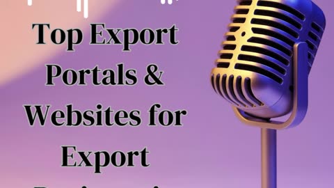 Top Export Portals & Websites for Export Business in India