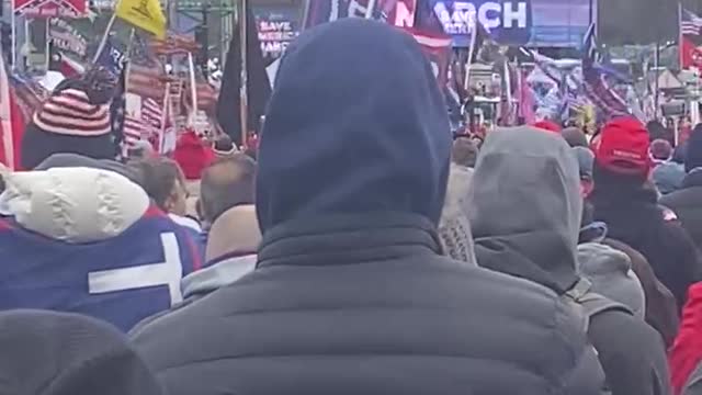 Vernon Jones speaking at the White House January 6th 2021