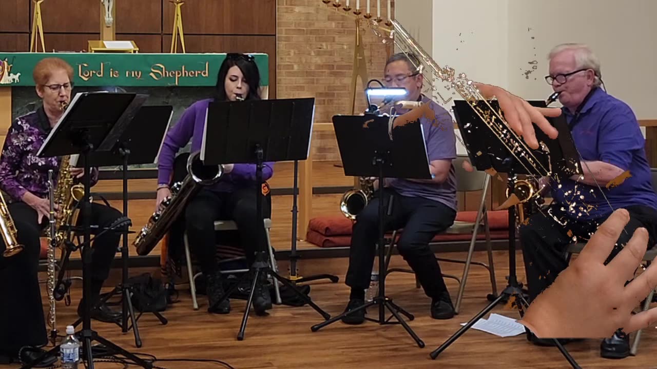 Hallelujah Chorus (G. F. Handel), arr. R. Stevens - Saxophonics - Version 2