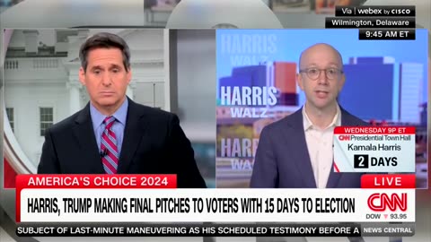 CNN Host Asks Spox Why There Are So Many Undecided Voters Weeks Out From Election