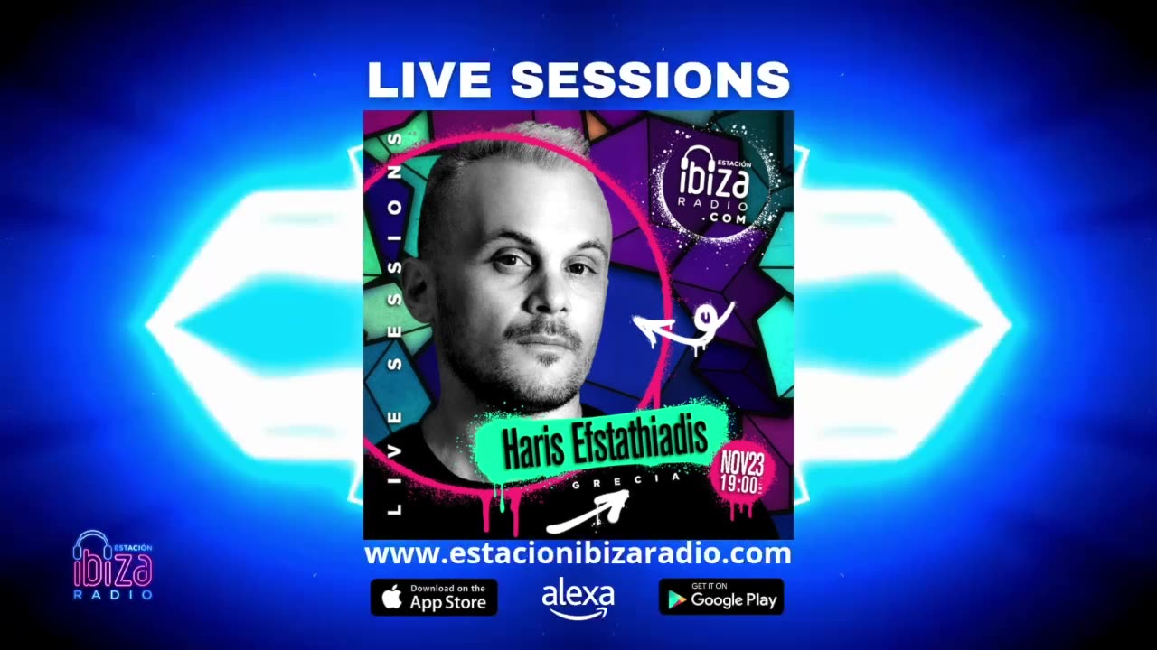 Haris Efstathiadis Live Sessions Sábado 23 noviembre 2024