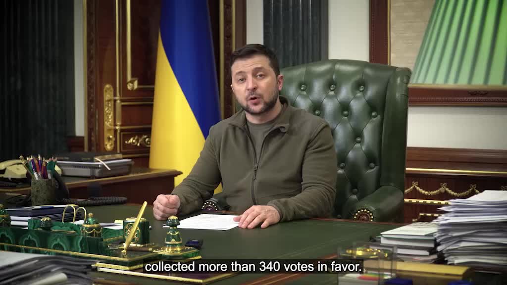Zelenskyy said “any war ends in an agreement.”