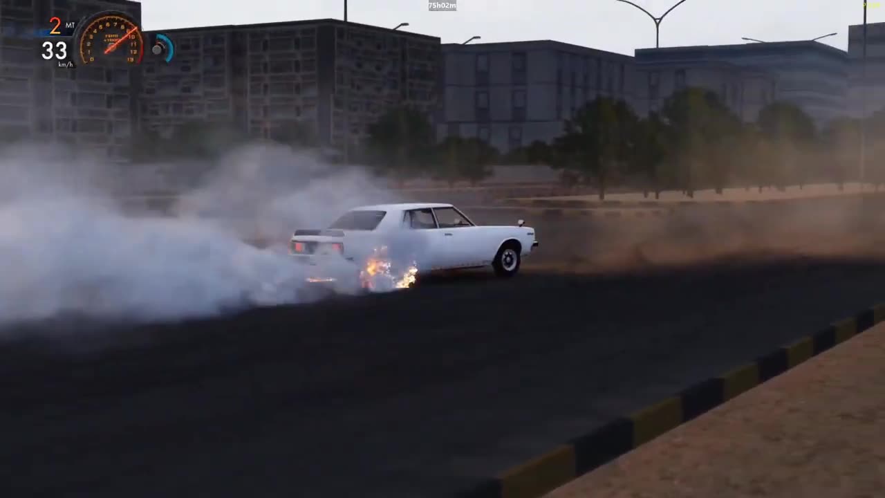 200L 80 RB25DE BeeR burnout | Assetto Corsa |