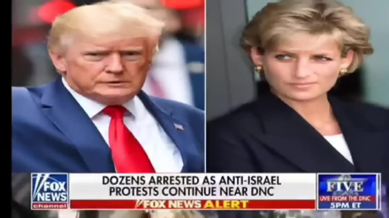 TRUMP & PRINCESS DIANA appear on FOX NEWS