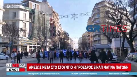 Πορτοσαλτε: «Όπου βλέπεις πολλή σημαία καταλαβαίνεις ότι είναι προσδιοριστικό ακροδεξιών και Χρυσαυγιτών».