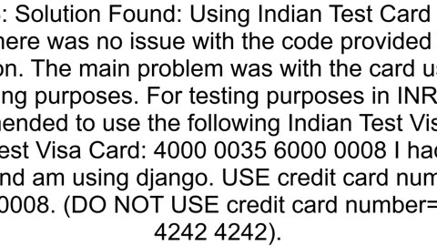 Error As per Indian regulations export transactions require a customer name and address