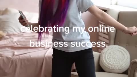 Celebrating online success !