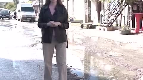 В Сухуми дороги в катастрофическом состоянии