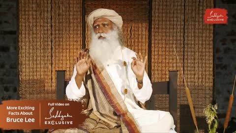 Sadhguru explains the📀 Chakras🧘‍♂️ that Bruce Lee used