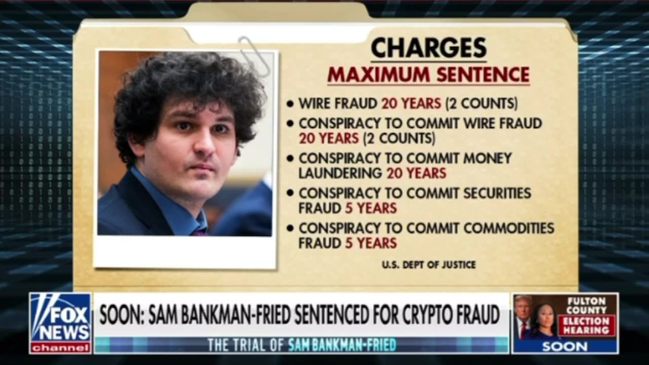 Sam Bankman-Fried facing up to 110 years in prison