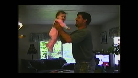 VHS tape 8 video 23 in1997sierra swing, bicycle and dad play