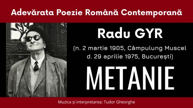 Radu Gyr - METANIE