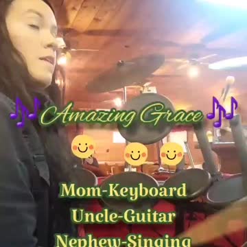 Drums. Amazing Grace