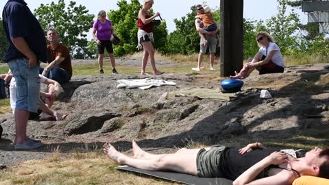 Klangskålar vid Omberg