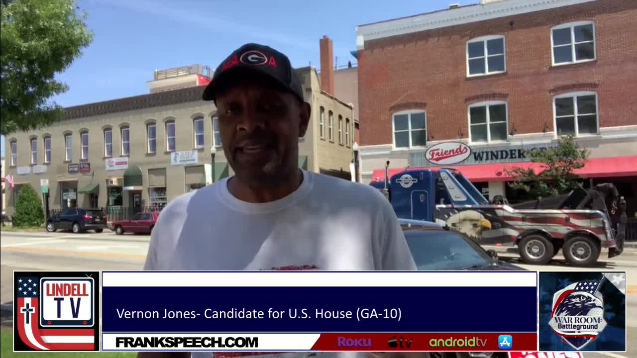 Gameday For Vernon Jones In Georgia Tomorrow: WarRoom's Ready To Assist